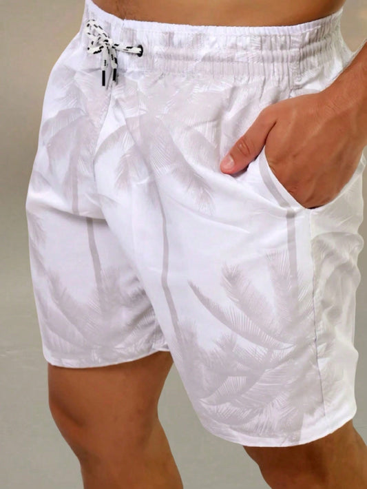 Bermudas Masculinas Mauricinho Shorts Seca Rápido Surf Estampada Praia Tactel Masculina Adulto