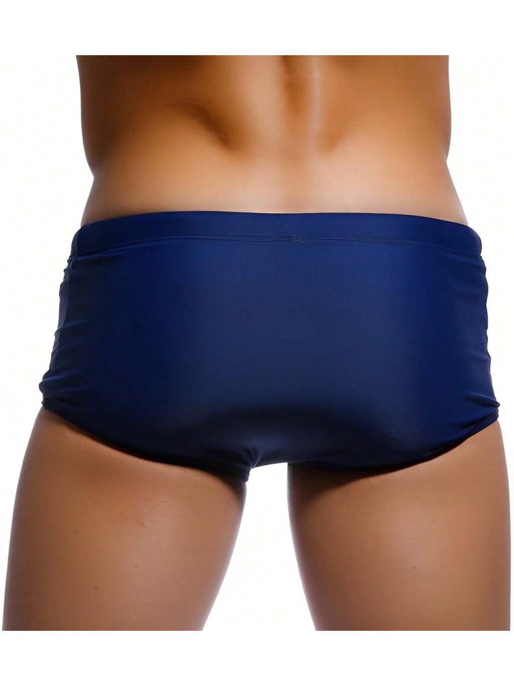 Slim Fitness SLM Sunga Boxer Masculina Praia Slim Fitness Preta Azul Marinho