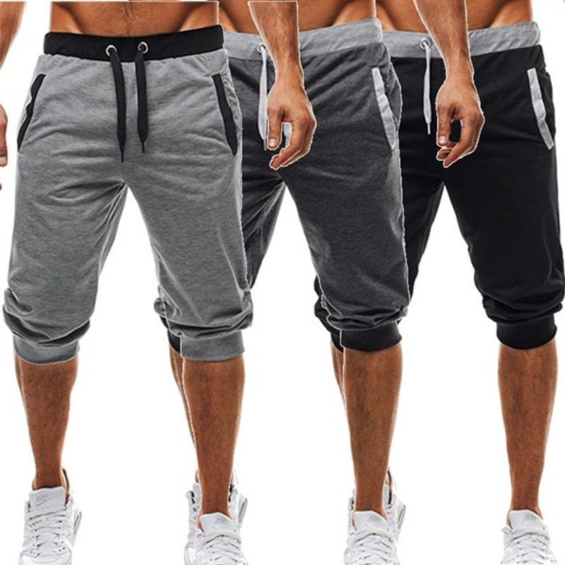 Bermudão masculino - Bermuda Slim Fit  Mens gym Joggers Workout Shorts